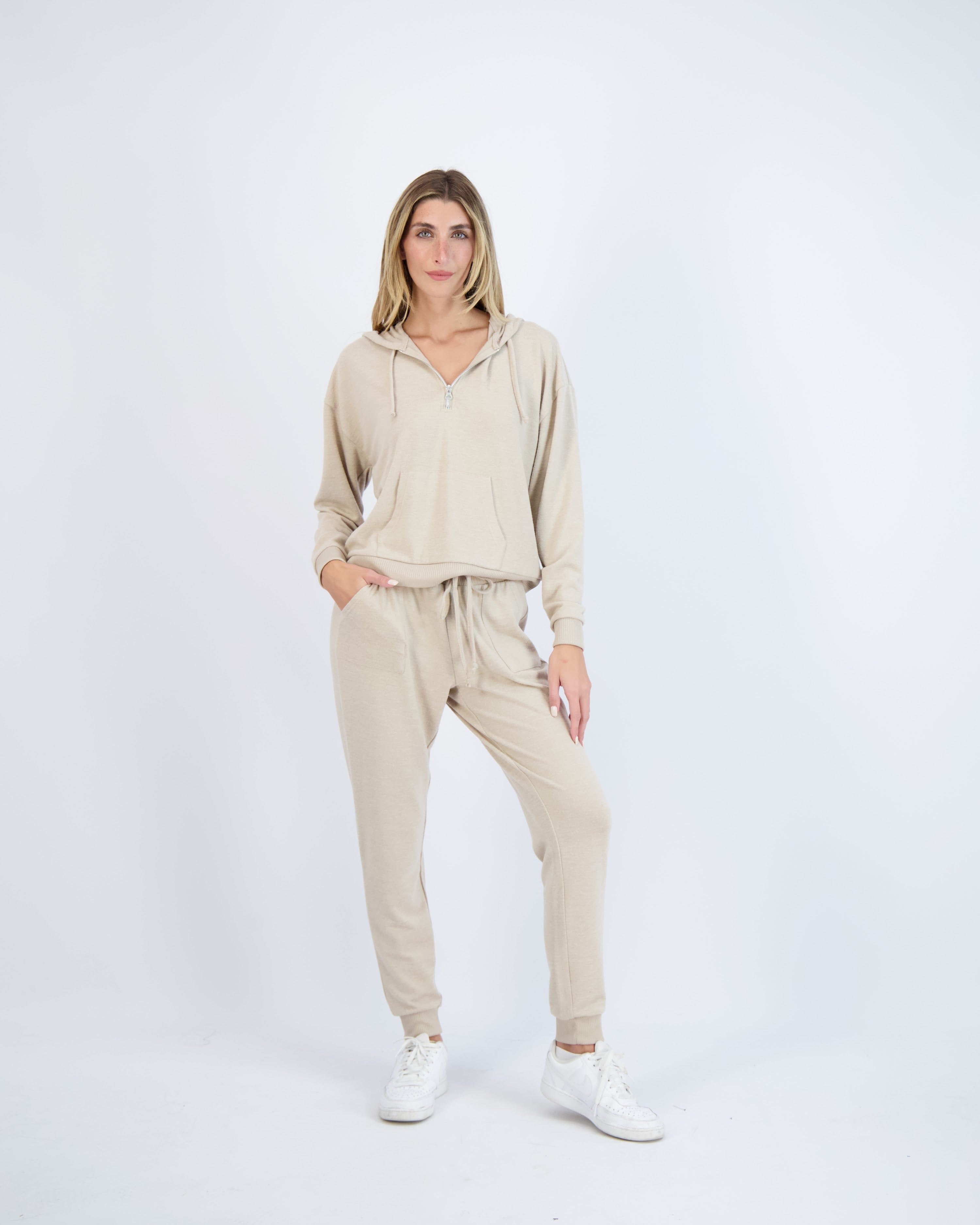 Sweat Pants and Hoodie Set
