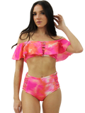 Paradise Flavors Bikini Swimwear 2pc Set