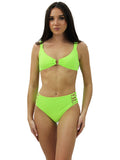 Vivid Triple Strap Bikini with CF Horseshoe Trim